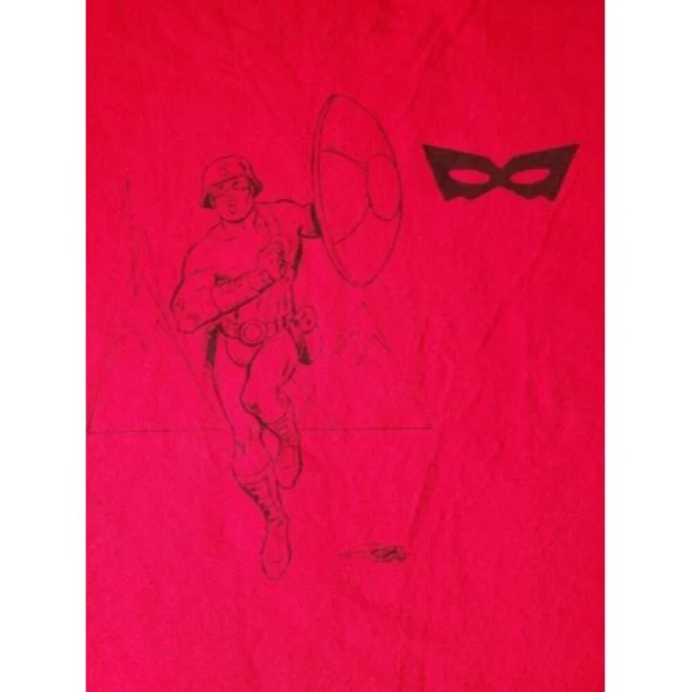 Denver Colorado Comic Con Shirt 2018 Men Medium Gildan Red Volunteer TEE